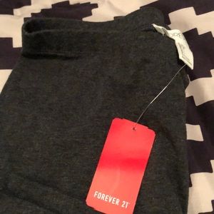 Gray leggings from Forever 21